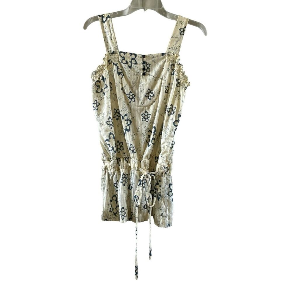 Lucca floral summer top size medium - Picture 5 of 8